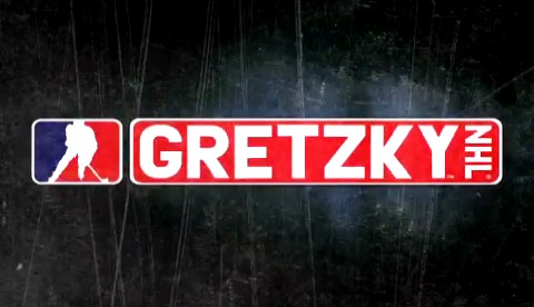 Gretzky NHL title screen for PSP